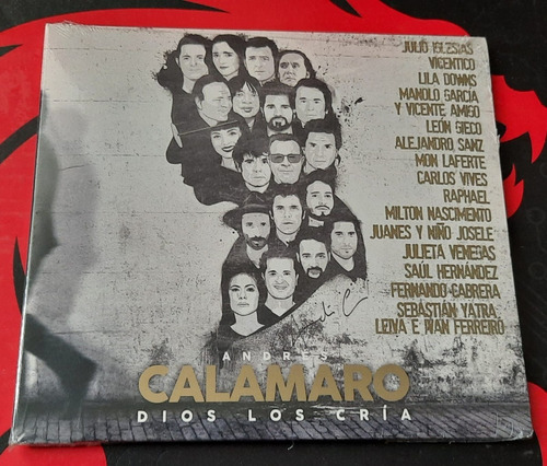 Andres Calamaro Dios Los Cria Cd+postal 2021 Edic España Jcd