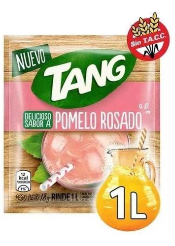 Jugo En Polvo Tang Pomelo Rosado - g a $194