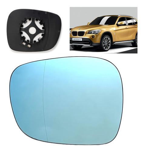 Luna Espejo Azul Izq Compatible Con Bmw X1 E84 2009-2012