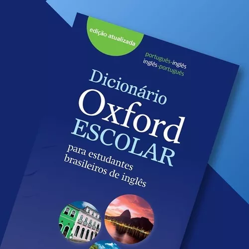 Dicionário Oxford Escolar Português-Inglês Inglês-Português, Livro Oxford  Usado 90305762