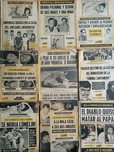 Revistas Alarma 70s A Escoger O Por Paquete