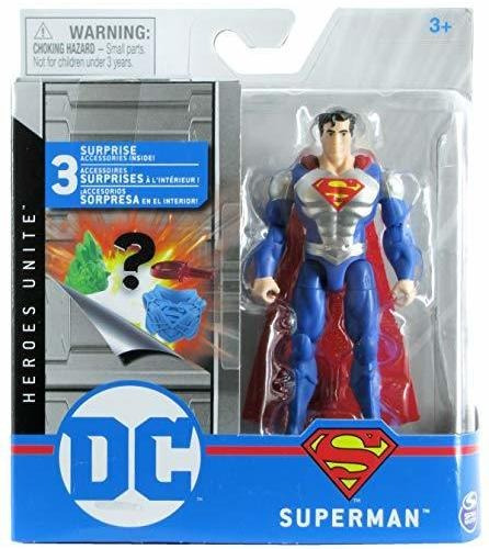 Dc Héroes Unite 2020 Superman Con Armadura De Plata Py62h