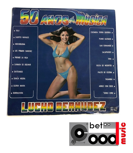 Vinilo Lp Lucho Bermúdez - 50 Años De Música Vol 1 Y 2