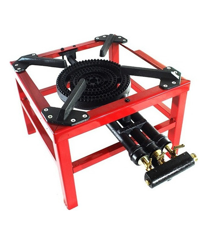 Imagen 4 de 6 de Anafe Industrial Quemador Butterfly 1 Hornalla 20000 Cal/h