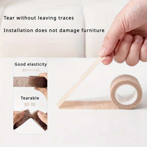 Np 6 Fundas Protectoras For Patas De Mesa Y Silla Con Cinta