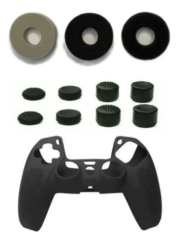 Kit 8 Extender, funda y Kontrol Shot, compatible con PS5, color negro