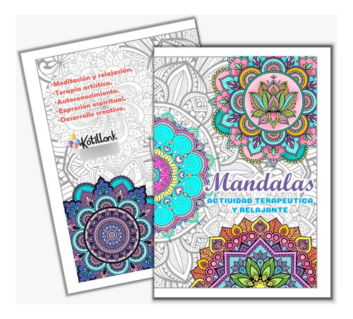 Libro Para Colorear Mandalas Antiestres Adultos