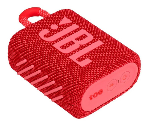 Imagen 6 de 7 de Zonazero Parlante Jbl Go 3 Portátil Con Bluetooth Red