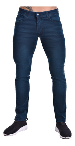 Pantalon Jean Hombre Chupin Elastizado Joemar