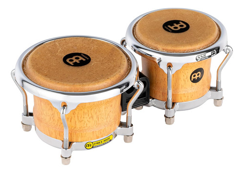 Bongos De Madera De Caucho, Tamaño Miniatura - No Hech...