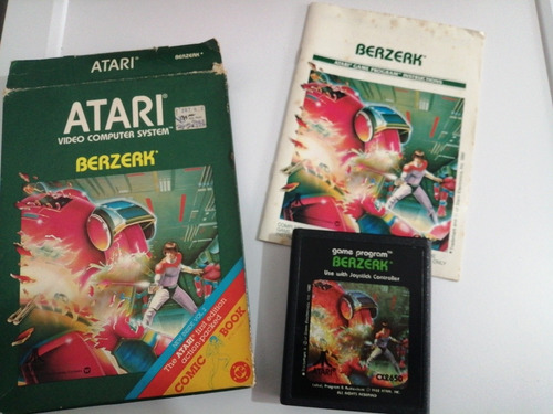 Atari2600 Juego Berzerk Con Caja