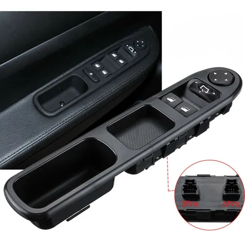 K Interruptor De Espejo Retrovisor For Peugeot 307 00-05