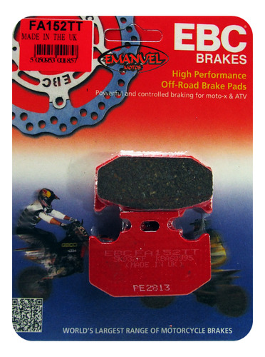 Pastillas Freno Ebc Brakes Kawasaki Kdx 220 R