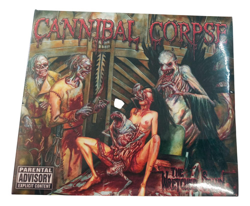 Cd Dvd Cannibal Corpse . The Wretched Spawn . Novo