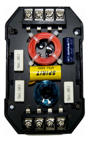 Sistema De Set Medios Audiobahn 6.5 Pulgadas Open Show 1200w