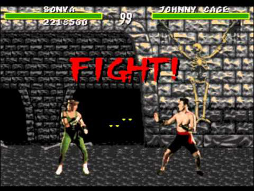 Cartucho Mortal Kombat | 16 Bits Retro -mg-