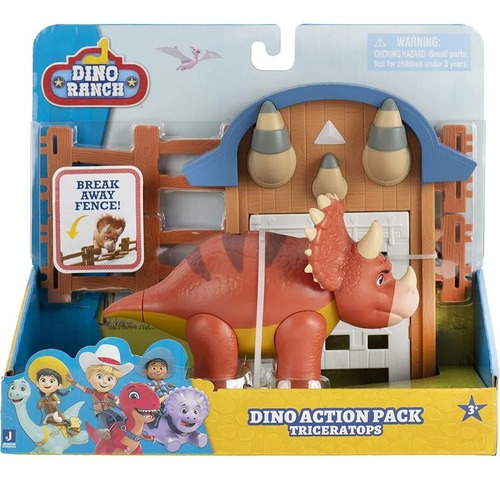 Muñeco Figura Dino Ranch - Dino Action Triceratops