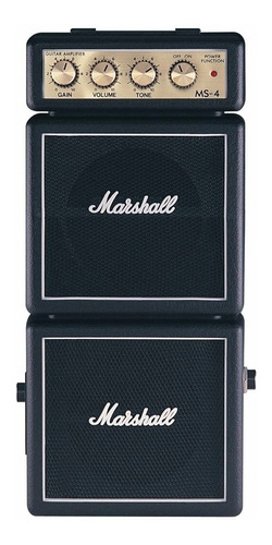 Mini Amplificador Marshall Ms-4 Doble Caja - Plus