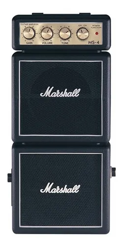 Mini Amplificador Marshall Ms-4 Doble Caja - Plus