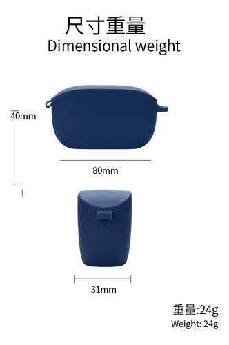 Solid Color Silicone Earphone Case For Wave 100 Tws