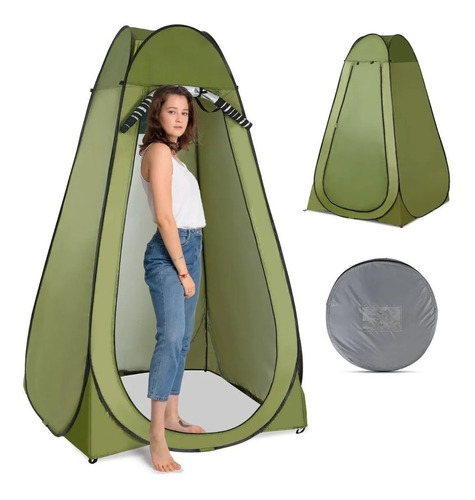 Camping Portátil Carpa Vestidor Outdoor Baño Acampar