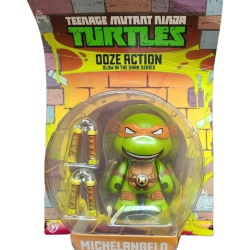 Tortuga Ninja  Doze Action Michelangelo