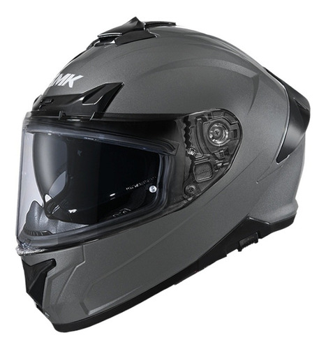 Casco Smk Typhoon Gris Brillante 