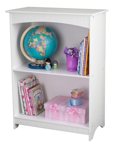 Libreria De 2 Estantes Kidkraft Nantucket - Blanco