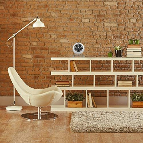 Ventilador De Mesa Branco Vfan Classic Design