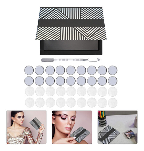 Caja De Maquillaje Para Sombras De Ojos, Caja Vacía