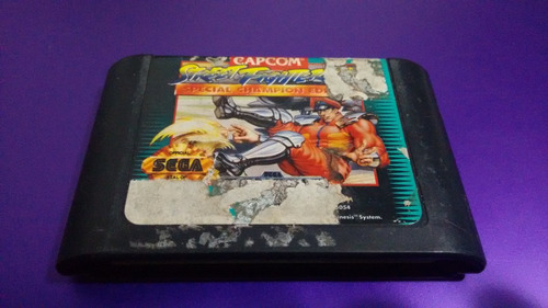 Street Fighter Ii Especial Edition Para Sega Genesis,checalo