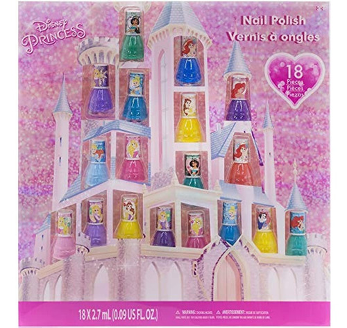 Disney Princess - Townley Girl Castlebox Esmalte De Uñas De 