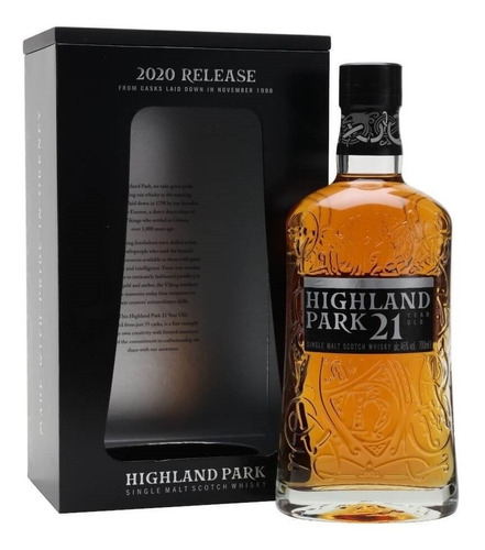 Whisky Highland Park 21 Anos 700ml 46% - Single Malt