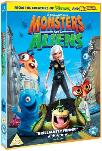 Dvd Monsters Vs Aliens
