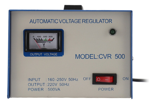 Regulador Automático De Tensão, 500va/220v 160-260v
