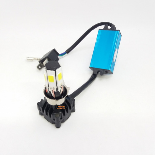 Imagen 6 de 7 de 1 Bombillo Luz Led Mini 4100lm 6000k Moto/carro Hjg