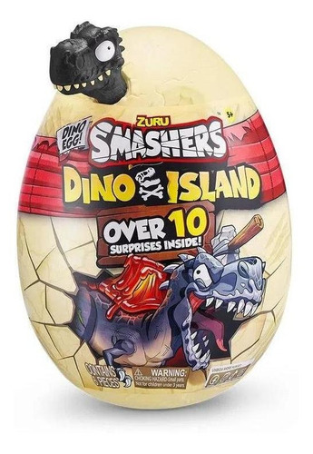 Ovo Surpresa - Zuru Smashers - Ilha Dos Dinossauros - Fun