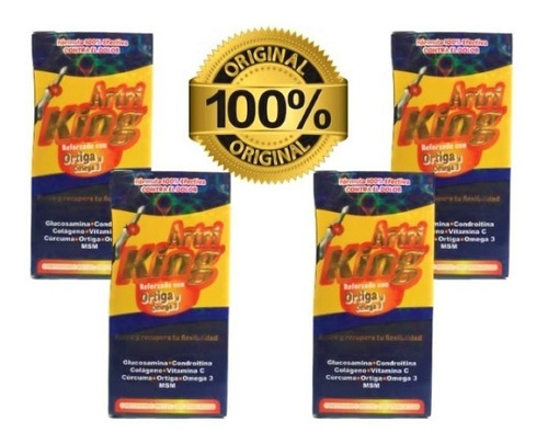 Artriking Pretty Bee 100 Tab (4 Frascos) Envio Full