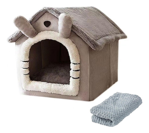 Casa Para Mascotas, Casa De Peluche Para Perros, Cojín S