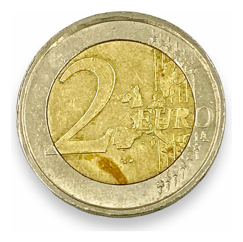 Moneda De 2 Euros Continente Europeo Distintos Países (Usado)