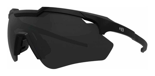 Oculos Hb Shied Compact 2.0 Preto Fosco Lente Cinza Bike