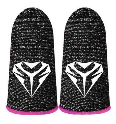 4 Par De Guantes Resistentes Al Sudor Del Controlador Rosa