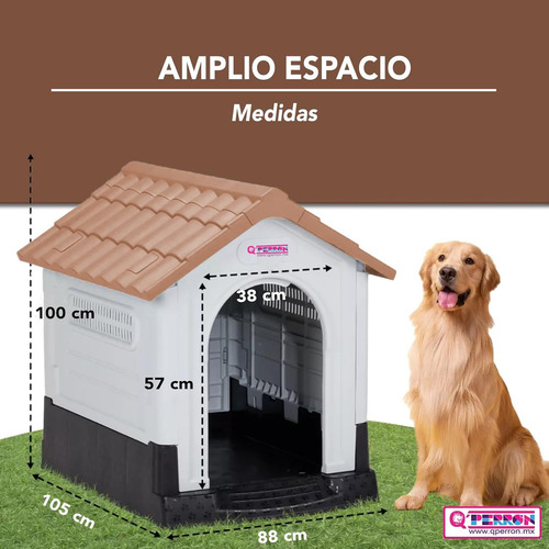 Casa Para Perro. Polietileno Exterior
