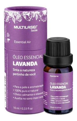 Óleo Essencial Lavanda Função Anti Stress Multilaser Hc122