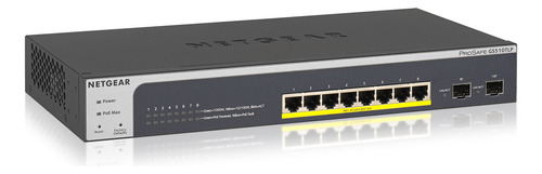10 Puerto Gigabit Ethernet Smart Managed Pro Poe Switch 8 2