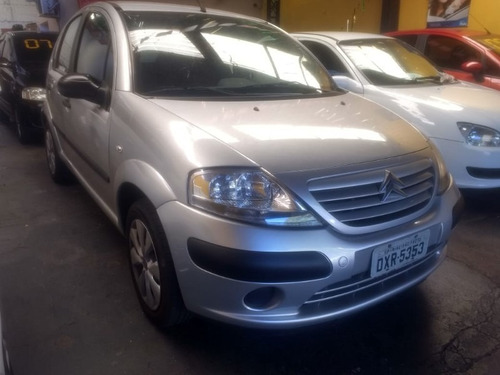 Citroen C3 Glx 1.6 16v Prata 2008