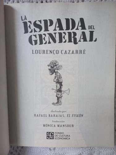 La Espada Del General Lourenco Cazarré