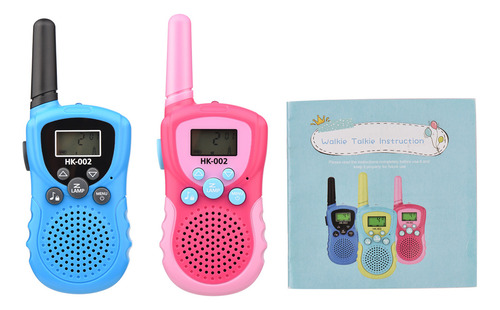 Walkie Talkie Radio Long Toys Talky Walkie Portátil Para Niñ