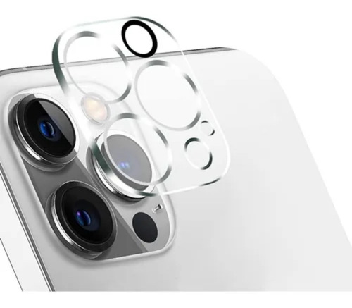 Cristal Templado 3d Transparente Para Cámara De iPhone 13