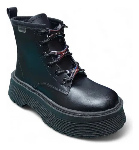 comprar Borcego Botita Klivers 1210 Nena C\u002Fcierre Plataforma Aplique